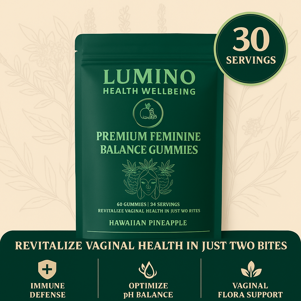Lumino Source Feminine Balance Gummies – Hawaiian Pineapple