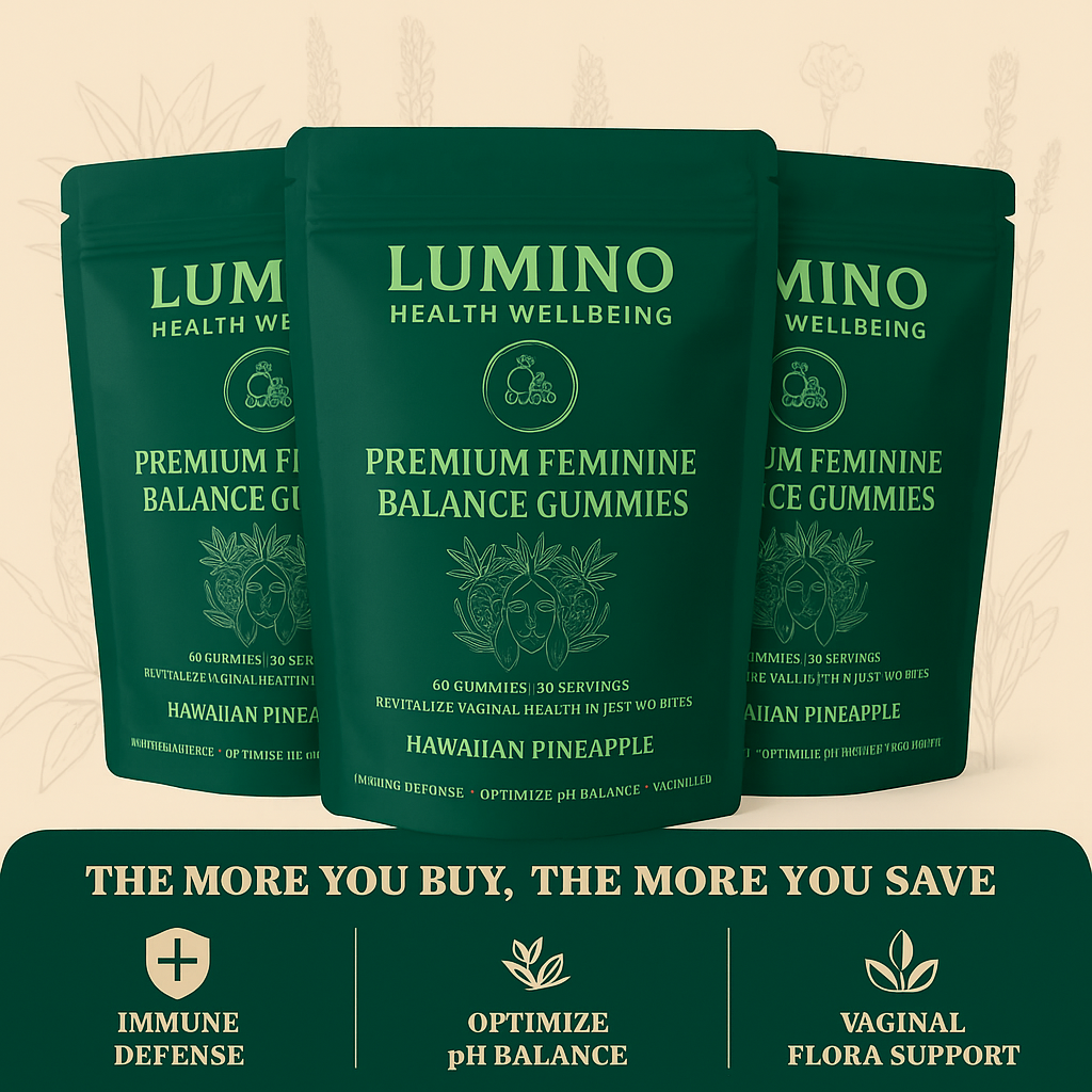 Lumino Source Feminine Balance Gummies – Hawaiian Pineapple
